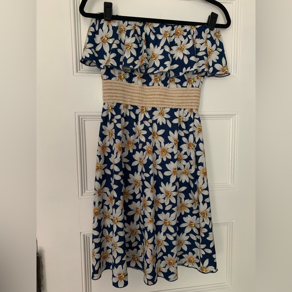 Ocean Drive Clothing Co. Strapless Daisy Dress - Medium